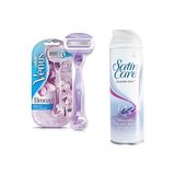 Gillette Venüs Breeze 2 Si 1 Arada Tıraş Makinası + Satin Care Tıraj Jeli