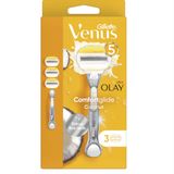 Gillette Venus Comfortglide Olay Kadın Tıraş Makinesi Plus 2 Yedek Tıraş Bıçağı