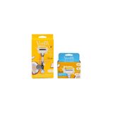 Gillette Venus Comfortglide Olay Tıraş Makinesi + 6 Adet Yedek Tıraş Bıçağı