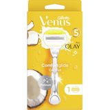 Gillette Venus Comfortglide Olay Tıraş Makinesi + Yedek Başlık 5 Adet