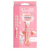Gillette Venus Comfortglide Spa Breeze Kadın Tıraş Makinesi + 4 Adet Yedek Tıraş Bıçağı