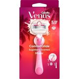 Gillette Venus Comfortglide Sugarberry Kokulu Miami Kadın 5 Bıçaklı Tıraş Makinesi - Çok Renkli