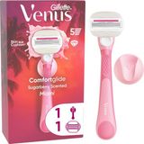 Gillette Venus Comfortglide Sugarberry Kokulu Miami Kadın 5 Bıçaklı Tıraş Makinesi