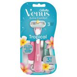 Gillette Venus Extra Comfort Tropical Kullan At Tıraş Bıçağı, 3‘li Paket