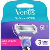 Gillette Venus Extra Smooth Swirl Yedek Bıçak Kadın 3'lü 4 Adet
