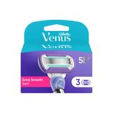 Gillette Venus Extra Smooth Swirl Yedek Bıçak Kadın 3'Lü (5'Li Paket)