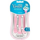 Gillette Venus Gillette Venüs Hassas Kadın Tıraş Bıçağı 3'lü (3'li Paket)