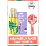 Gillette Venus Pantene Saç Serumu Argan Yağlı Elixir 100ml X2+ Breeze Yedekli+nascita Tarak