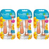 Gillette Venus-Riviera Kadın Tıraş Bıçağı 6'lı (2x3)