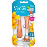 Gillette Venus Riviera Kadın Tıraş Bıçağı Touch Of Aloe 2'Li