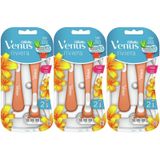 Gillette Venus Riviera Kullan At Kadın Tıraş Bıçağı 3 x 2'li