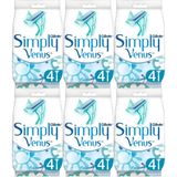 Gillette Venus Simply 2 Kullan At 4x6 Adet Kadın Tıraş Bıçağı