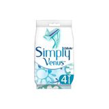 Gillette Venus Simply Kadın 2 Bıçaklı Basic Kullan At 4'Lü