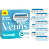 Gillette Venus Smooth 8 Adet Kadın Tıraş Yedek Bıçakları Ergonomik Tasarım ve Hassas Cilt İçin