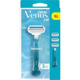 Gillette Venus Smooth Kadın Tıraş Makinesi ve 3 Adet Yedek Tıraş Bıçağı - Standart