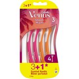 Gillette Venus Smooth Miami Kadın Tıraş Bıçakları 3'lü Ergonomik Tasarım ve Yumuşak Tutuş