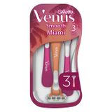 Gillette Venus Smooth Miami Kadın Tıraş Bıçakları 3'lü