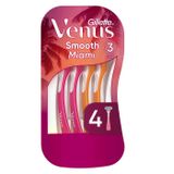 Gillette Venus Smooth Miami Tıraş Bıçağı 3+1
