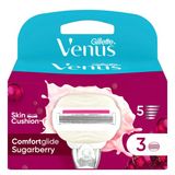 Gillette Venus Sugarberry Miami Yedek Bıçak 3'Lü (5'Li Paket)