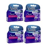 Gillette Venus Swirl Extra Smooth 2 2x4 Adet Yedek Başlıklı Kadın Tıraş Bıçağı