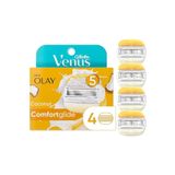 Gillette Venus Venus Comfortglide Coconut Scent Plus Olay Kadın Tıraş Bıçağı Yedekleri, 4 Adet