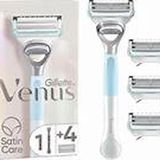Gillette Venus Venus Satin Care Kadın Tıraş Makinesi, Bölge İçin, 4 Yedek Bıçak
