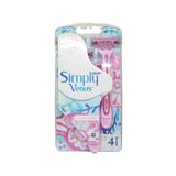 Gillette Venus Venus Simply3 Kadın Tıraş Bıçağı 4'Lü Yeni Blister Paket[Outlet]
