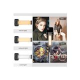 Gimbal Mini Stabilizatör Dolgu Işıklı Selfie Çubuk Tripod Kumandalı Sabitleyici Video Fotoğraf Çekim