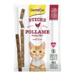 GimCat 20 gr 4 Parça Sticks Tavuklu Ciğerli Taurinli Kedi Ödül Çubuğu