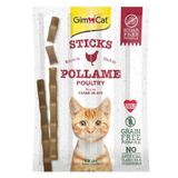 GimCat 20 gr Sticks Kümes Hayvanı Etli Tahılsız Ödül Çubukları