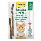 GimCat 20 gr Sticks Kuzulu Tavuklu Tahılsız Kedi Ödül Çubukları