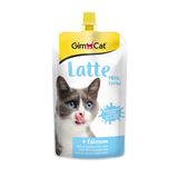 GimCat 200 ml Milk Latte Calcium Pouch Yavru ve Yetişkin Kedi Sütü