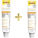 Gimcat 20GR Anti-Hairball Malt Paste ve Multivitamin Kedi Vitamin Az Tahıllı Lezzetli Seçenek
