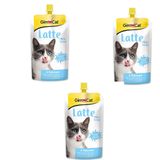 GimCat 3 x 200 ml Milk Latte Kalsiyumlu Sıvı Kedi Sütü