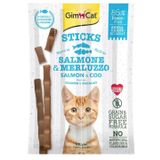 GimCat 4'lü 20 gr Stick Somon Morina Kedi Ödül Çubukları