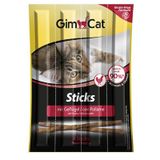 GimCat 4'lü 20 gr Sticks Kümes Hayvanlı Kedi Ödül Çubuğu