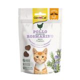 GimCat 50 Gr Crunchy Chicken Rosmery Tahılsız Kedi Ödülü
