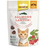 GimCat 50 gr Tahılsız Somon ve Ahududulu Atıştırmalık Kedi Ödül Bisküvisi