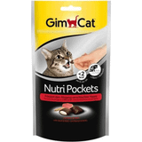 GimCat 60 gr Nutri Pockets Biftek Malt Kedi Ödül Maması Tablet