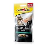 Gimcat 60 gr Nutripockets Kedi Ödül Maması Tavuk Lezzetinde Yetişkin Kedilere Diş Sağlığı Desteği