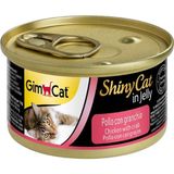 GimCat 70 gr 12 Adet Shinycat Tavuklu ve Yengeçli Kedi Konservesi