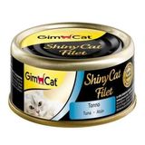GimCat 70 gr Shinycat Kıyılmış Fileto Tuna Balıklı Kedi Konsevesi