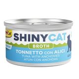 GimCat 70 gr Shinycat Sos İçinde Ançüezli Ton Balığı Kedi Konserve Maması