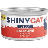 GimCat 70 gr Shinycat Sos İçinde Jelly Somonlu Kedi Konserve Maması