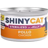 GimCat 70 gr Shinycat Sos İçinde Jelly Tavuklu Kısırlaştırılmış Kedi Konserve Maması