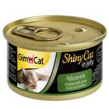 GimCat 70 gr Shinycat Sos İçinde Tavuklu Kedi Konserve Maması