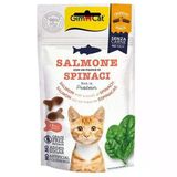 GimCat Crunchy Snacks Salmon Spinach 50 gr Kedi Ödülü