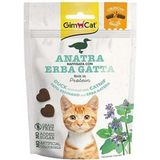 Gimcat Crunchy Snacks Tahılsız Kedi Ödülü Ördek & Kedi Nanesi 50 gr Lezzetli Atıştırmalık