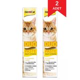 Gimcat Duo Paste Peynirli 12 Vitamin Multi-Vitamin Kedi Macunu 50 Gr X 2 Adet