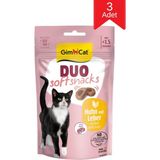 Gimcat Duo Soft Shacks Tavuklu ve Ciğerli Kedi Ödül Maması 50 gr x 3 Adet - 1